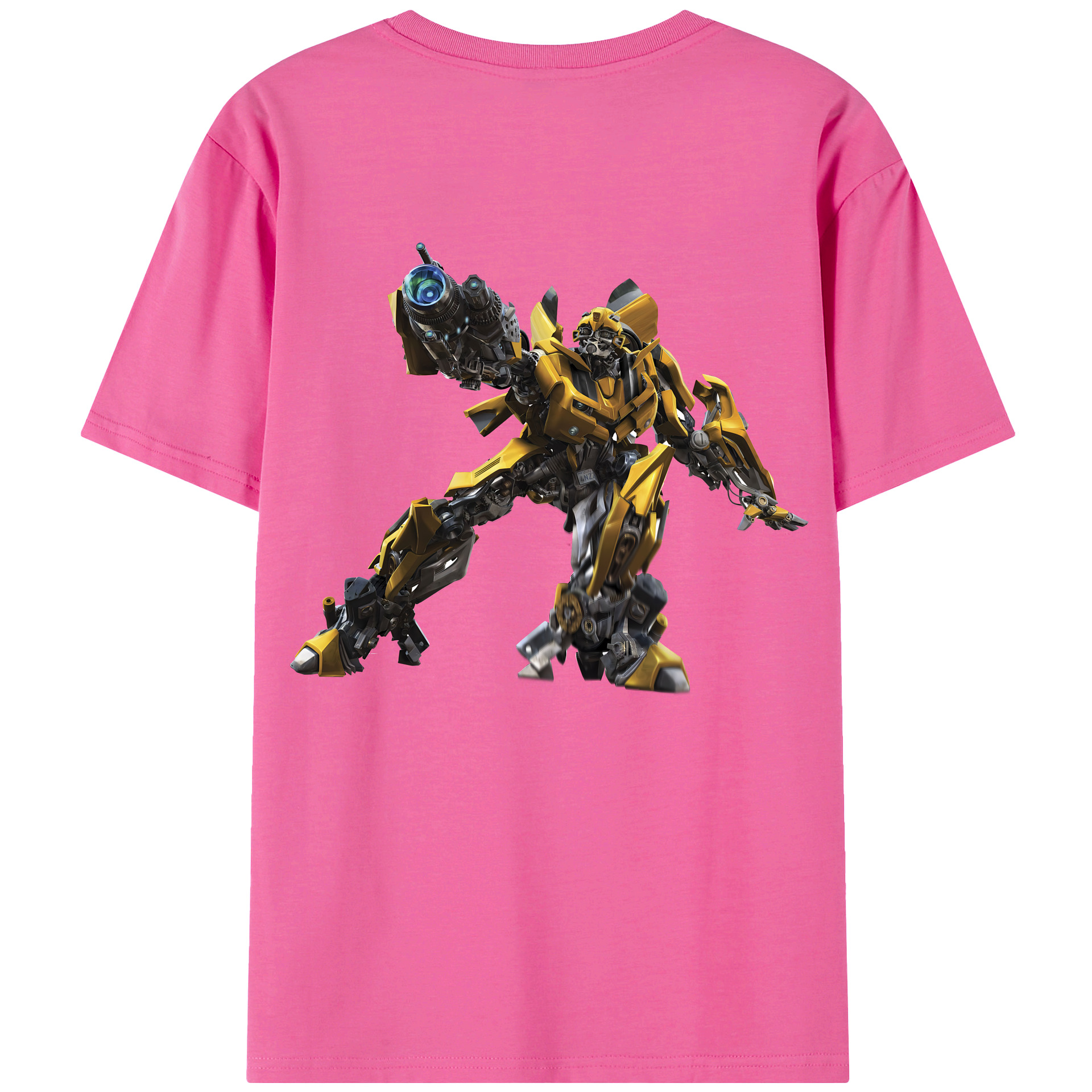 （画像用） Transformers トランスフォーマー レディース半袖Tシャツ(バックプリント)